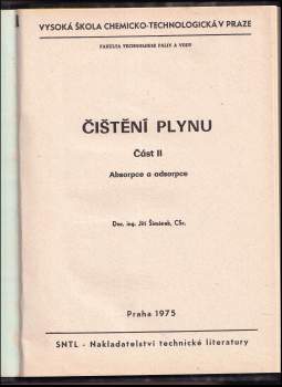 Jiří Šimánek: Čištění plynu