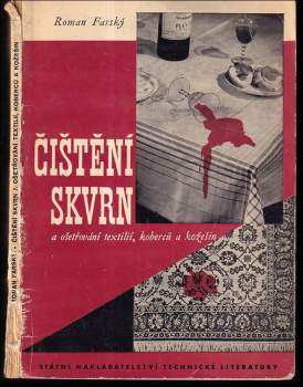 Čištění skvrn a ošetřování textilií, koberců a kožešin