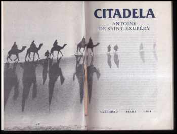 Antoine de Saint-Exupéry: Citadela