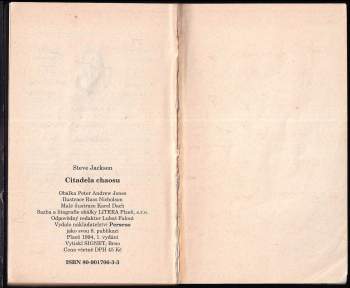 Steve Jackson: Citadela chaosu