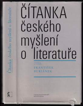 Čítanka českého myšlení o literatuře