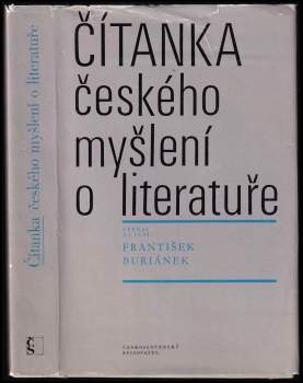 Čítanka českého myšlení o literatuře