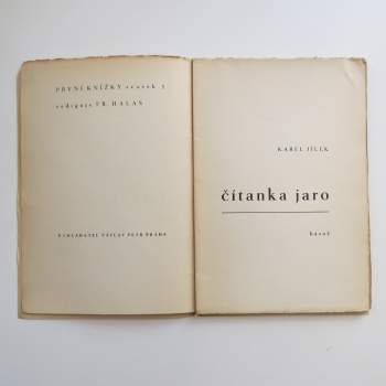 Jiří Orten: Čítanka jaro