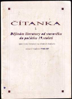 Čítanka k Dějinám literatury od starověku do počátku 19. století