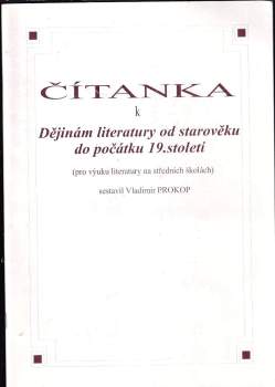 Čítanka k Dějinám literatury od starověku do počátku 19. století