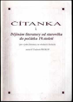 Čítanka k Dějinám literatury od starověku do počátku 19. století