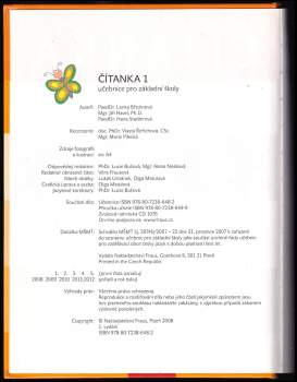 Lenka Březinová: Čítanka
