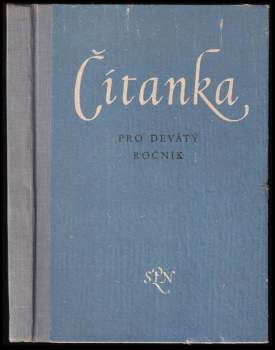 Čítanka pro devátý ročník