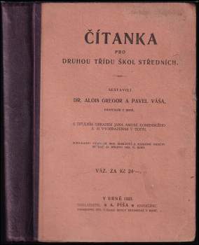 Čítanka pro druhou třídu škol středních
