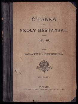 Čítanka pro školy měšťanské