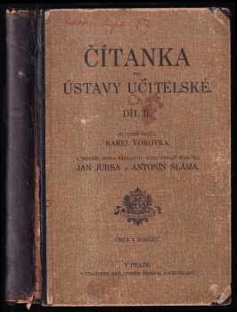 Čítanka pro ústavy učitelské