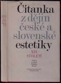 Čítanka z dějin české a slovenské estetiky XIX. století