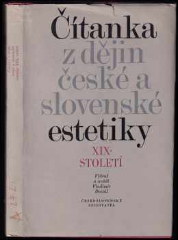 Čítanka z dějin české a slovenské estetiky XIX. století