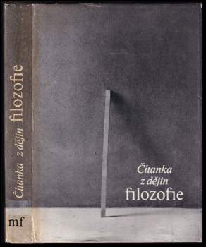 Čítanka z dějin filozofie