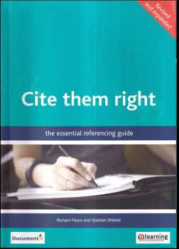 Cite them right : The essential referencing guide