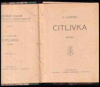 Věnceslava Lužická: Citlivka