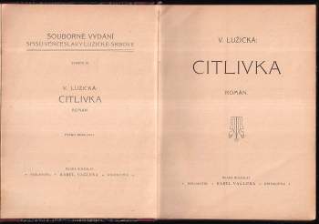 Věnceslava Lužická: Citlivka