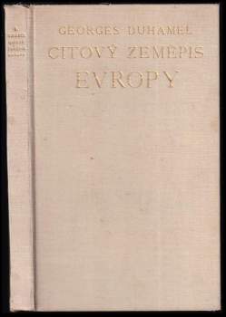 Georges Duhamel: Citový zeměpis Evropy