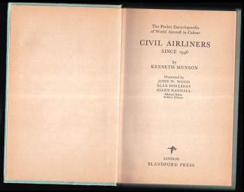 Kenneth Munson: Civil Airliners Since 1946