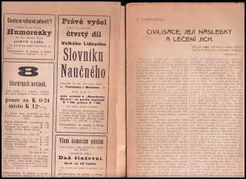 Edward Carpenter: Civilisace, její následky, léčení jich a jiné studie