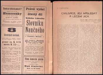 Edward Carpenter: Civilisace, její následky, léčení jich a jiné studie