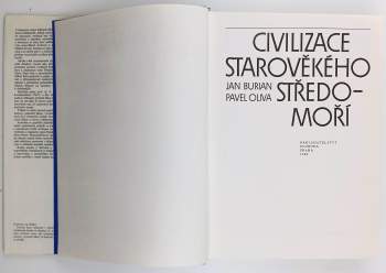 Jan Burian: Civilizace starověkého Středomoří