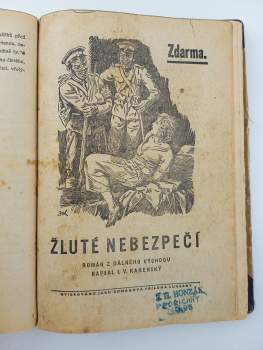 Vladimír K Karenský: Cizí žena + Ďábelský plán + Kainovo znamení + Žluté nebezpečí + Žlutý ďábel + Pomsta Jeleny Pavlovny