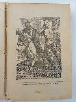 Vladimír K Karenský: Cizí žena + Ďábelský plán + Kainovo znamení + Žluté nebezpečí + Žlutý ďábel + Pomsta Jeleny Pavlovny