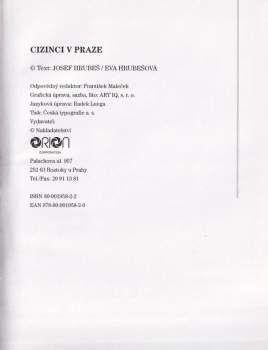 Josef Hrubeš: Cizinci v Praze