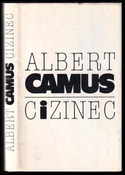 Cizinec - Albert Camus (1988, Odeon) - ID: 767424