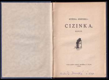 Růžena Jesenská: Cizinka