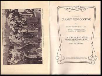 Lev Nikolajevič Tolstoj: Články pedagogické