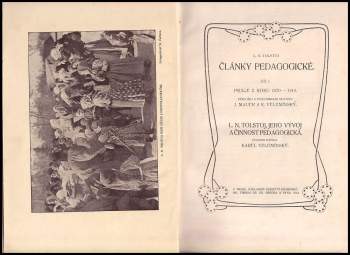 Lev Nikolajevič Tolstoj: Články pedagogické