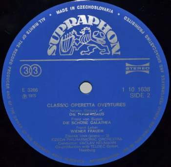 The Czech Philharmonic Orchestra: Classic Operetta Overtures