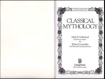Mark P. O Morford: Classical mythology