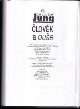 Carl Gustav Jung: Člověk a duše