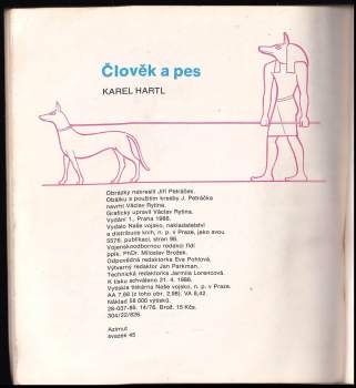 Karel Hartl: Člověk a pes