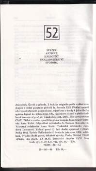 Aristotelés: Člověk a příroda