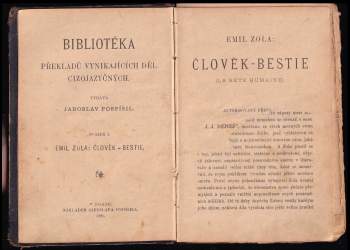 Émile Zola: Člověk - bestie