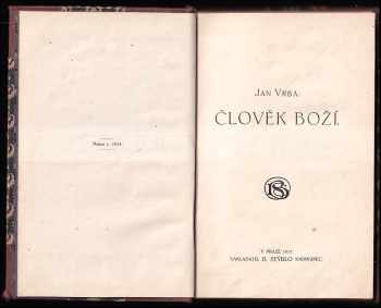 Jan Vrba: Člověk boží