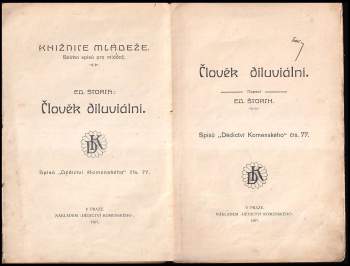 Eduard Štorch: Člověk diluviální
