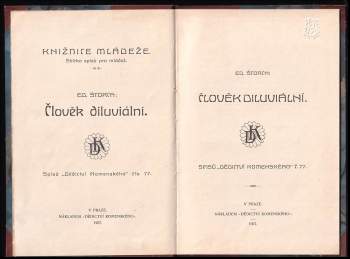 Eduard Štorch: Člověk diluviální