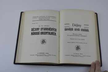 Eduard Štorch: Člověk diluviální + Praha v době kamenné + František Vaněk - Dějiny starověkých národů orientálních (1910)