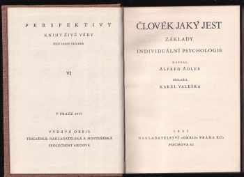 Alfred Adler: Člověk, jaký jest