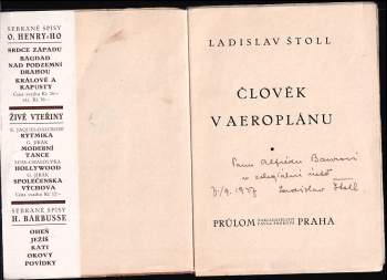 Ladislav Štoll: Člověk v aeroplánu