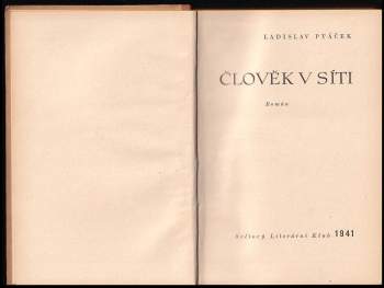 Ladislav Ptáček: Člověk v síti