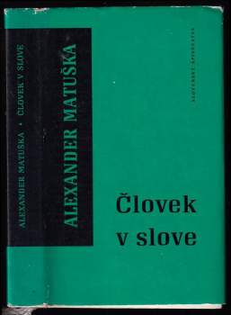 Človek v slove