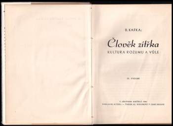 Břetislav Kafka: Člověk zítřka