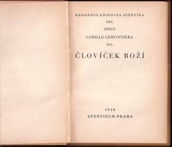 Camille Lemonnier: Človíček boží