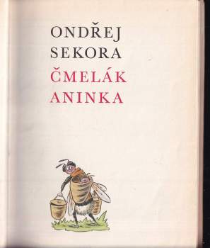 Ondřej Sekora: Čmelák Aninka